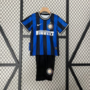 Inter Milan 09/10 Home Classic/Retro Kit Set – Kids