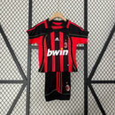Milan 06/07 Home Classic/Retro Kit Set – Kids