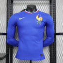 Francia  2024 Home Long Sleeve Jersey – Player Version