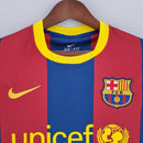 Barcelona 10/11 Home Classic/Retro Long Sleeve Jersey – Fan Version