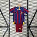 Barcelona 05/06 Home Classic/Retro Kit Set – Kids